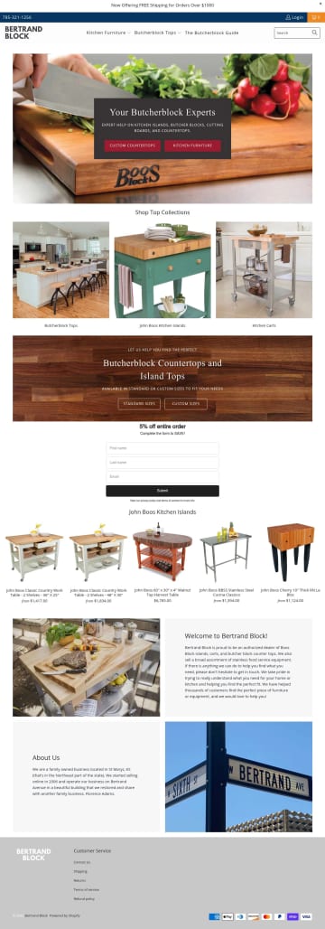 Bertrand Block