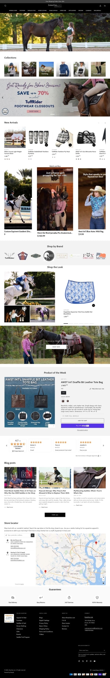 Breeches