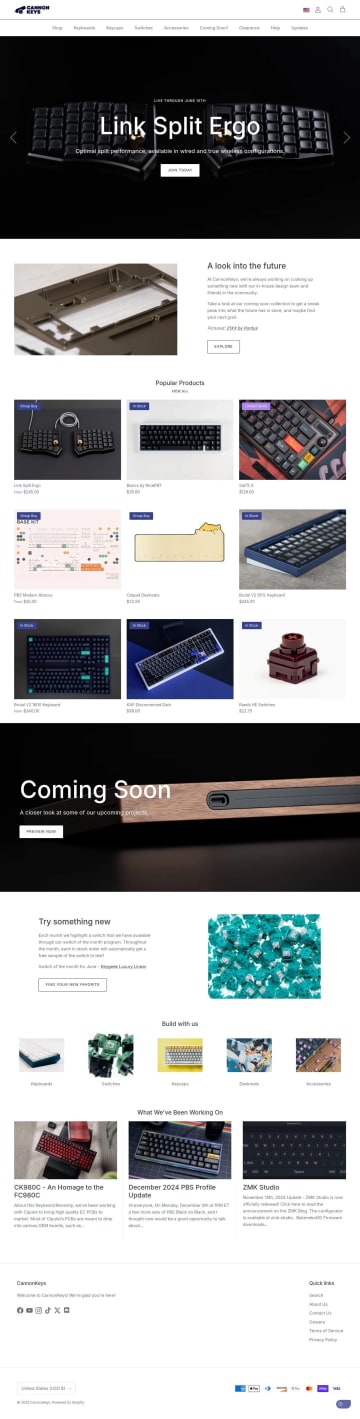 Cannon Keys