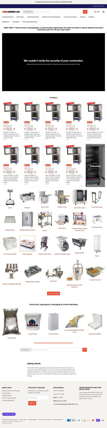 Donut-Equipment