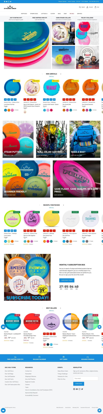 Dynamic Discs