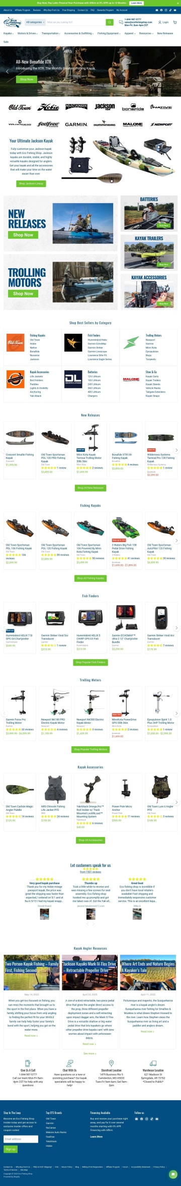 Eco Fishing Shop