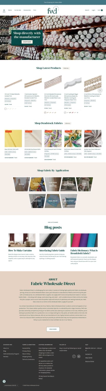Fabric Wholesale Direct