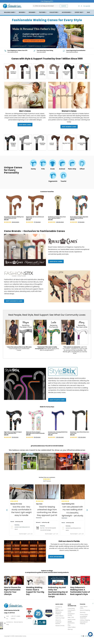 Fashionable Canes