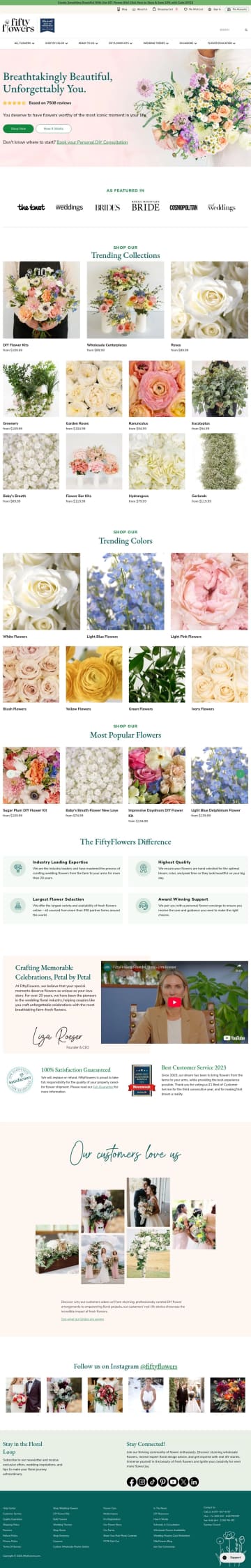FiftyFlowers