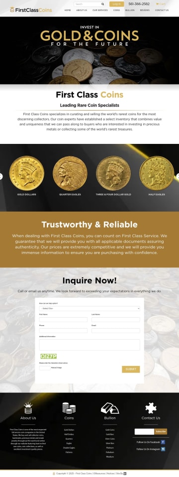First Class Coins