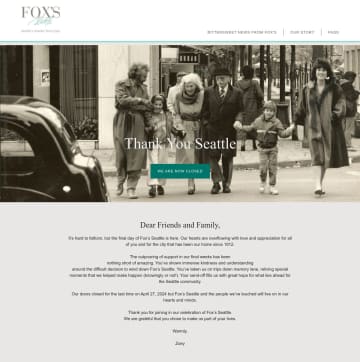 Fox's Seattle | Designer Jewelry Store In Seattle WA 98101