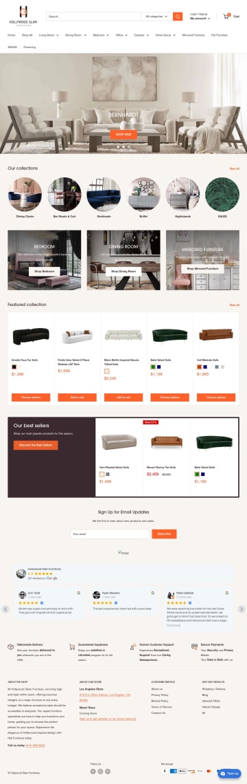 Hollywood Glam Furnitures