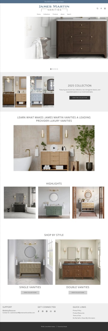 James Martin Vanities