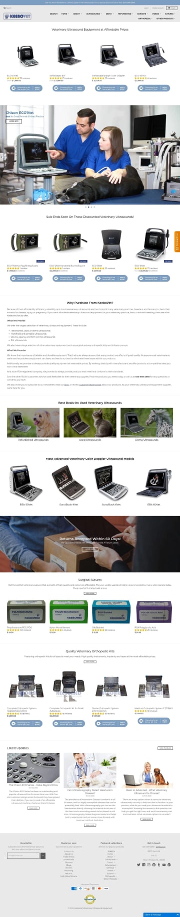 KeeboVet Veterinary Ultrasound Equipment