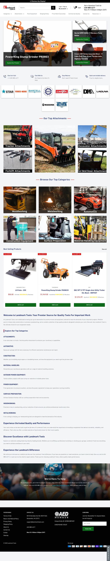 Landmark Tools