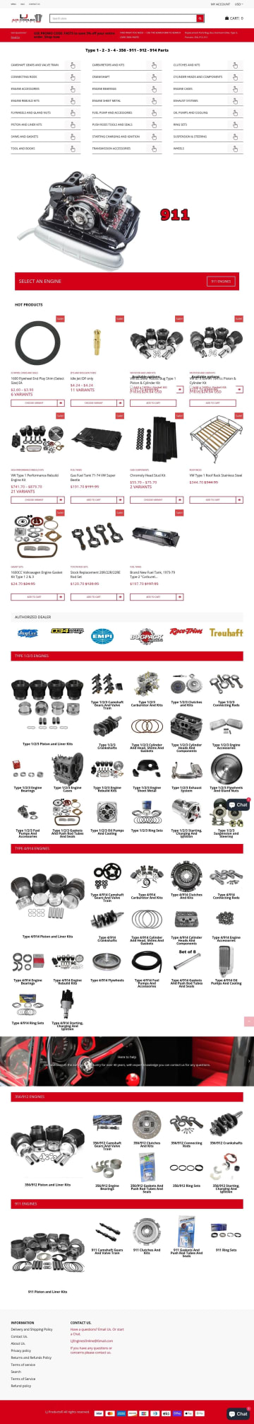LJ Air-Cooled Engines