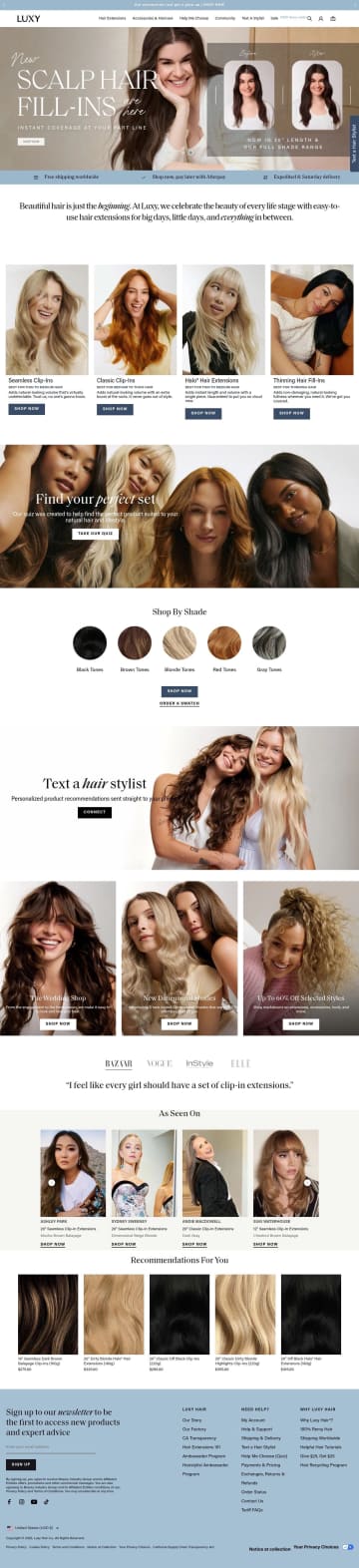 Luxy Hair