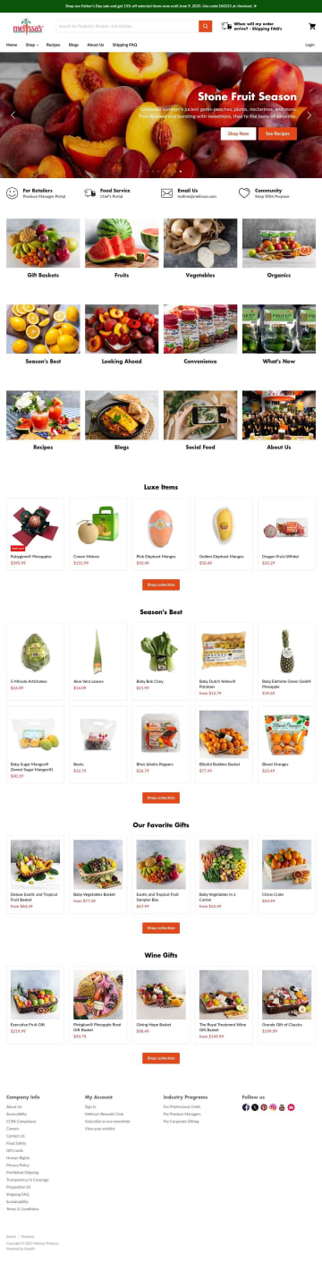 Melissas Produce