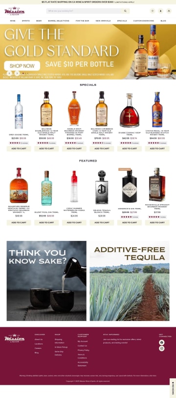 Mission Wine & Spirits