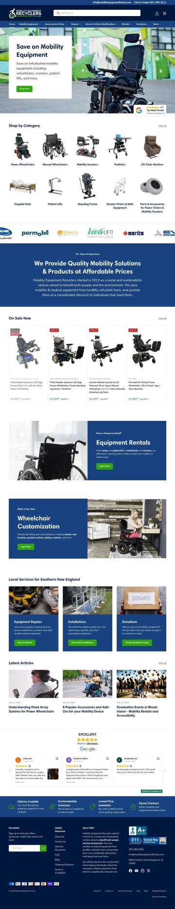 Mobility Equipment for Less