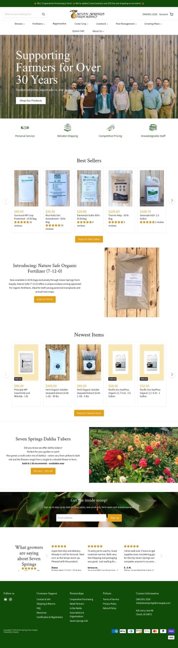 Seven Springs Farm Supply