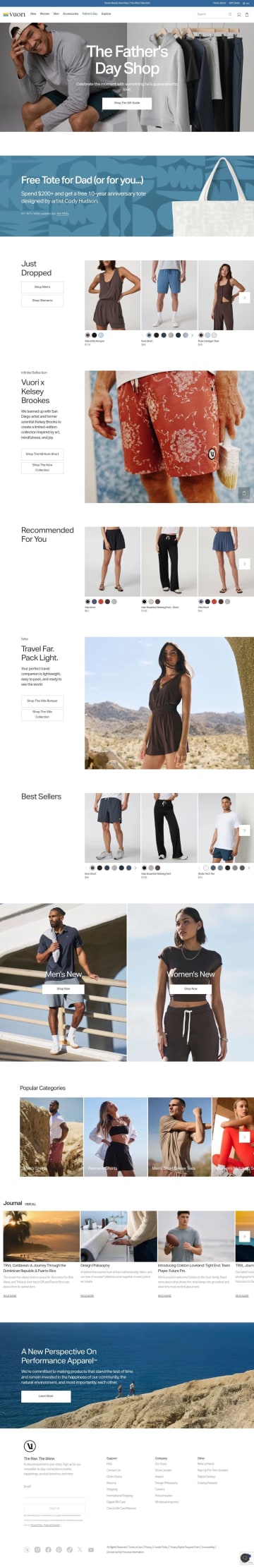 Vuori Clothing