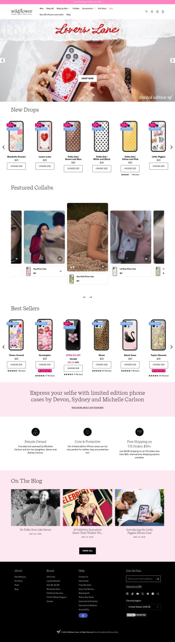 Wildflower Cases