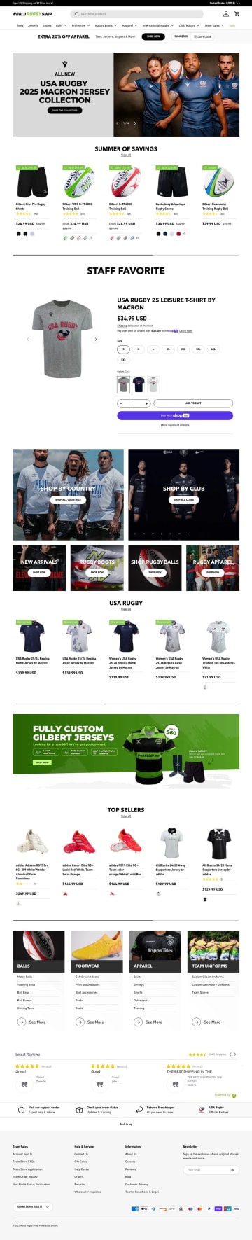World Rugby Shop