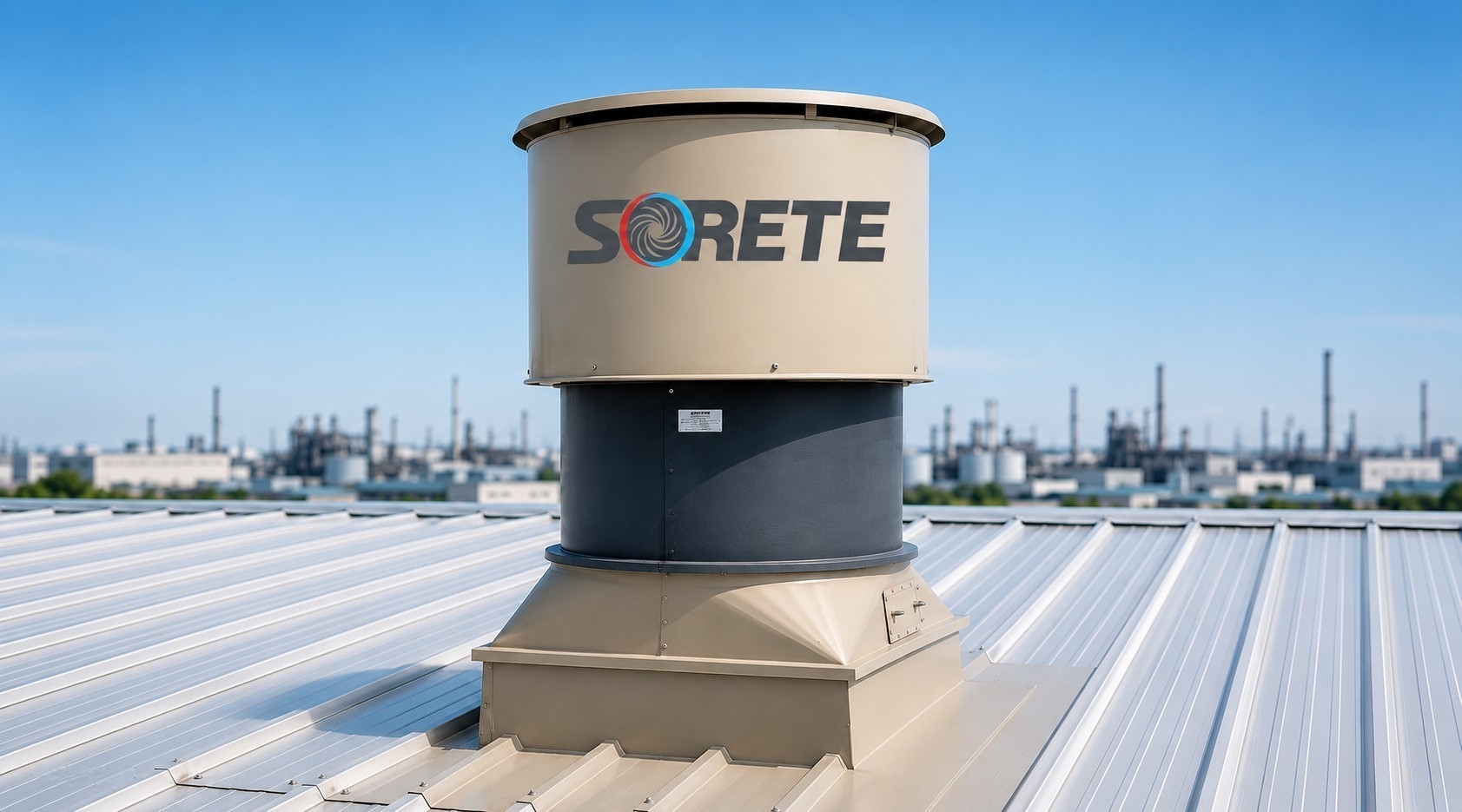 Ventilation roof fan – airflow 40,000 m³/h
