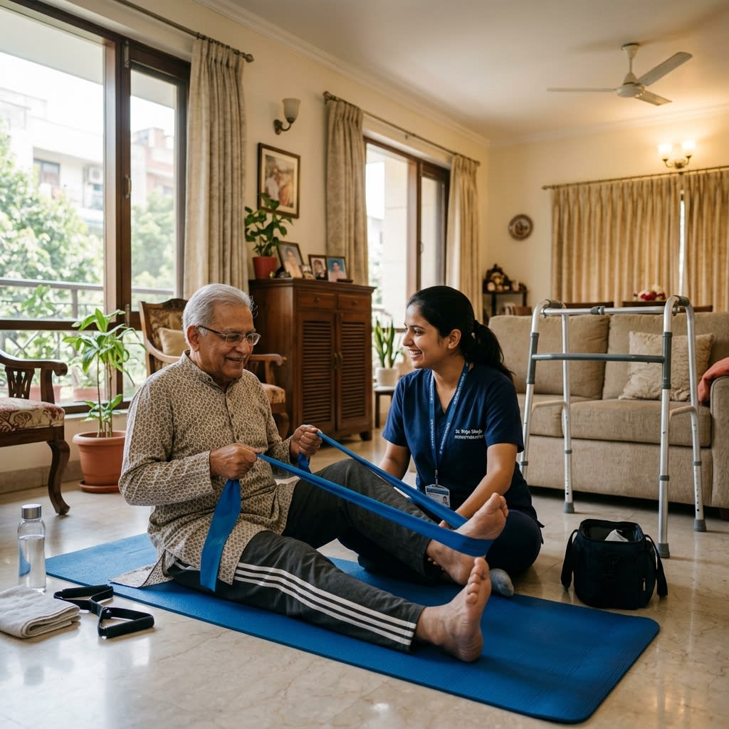 Home Physiotherapy for Senior Citizens in Delhi NCR: Stay Active, Stay Independent