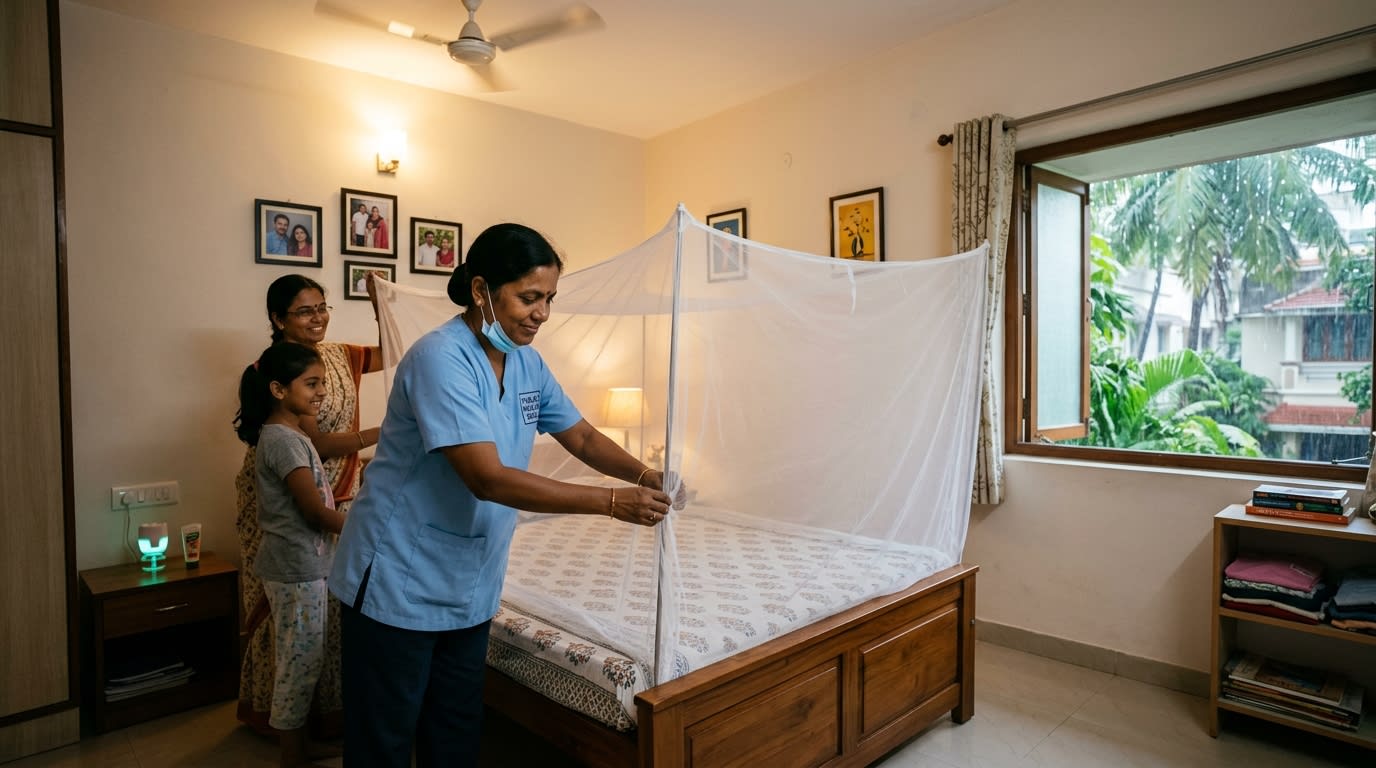 Dengue Prevention and Home Nursing Care During Monsoon: Protect Your Family in Bangalore
