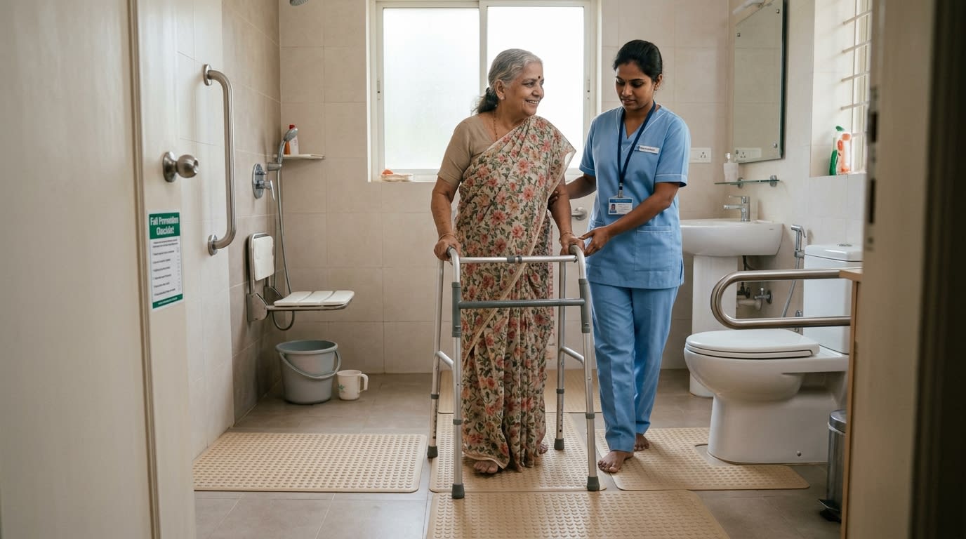 Fall Prevention for Elderly at Home: A Room-by-Room Safety Guide for Indian Families