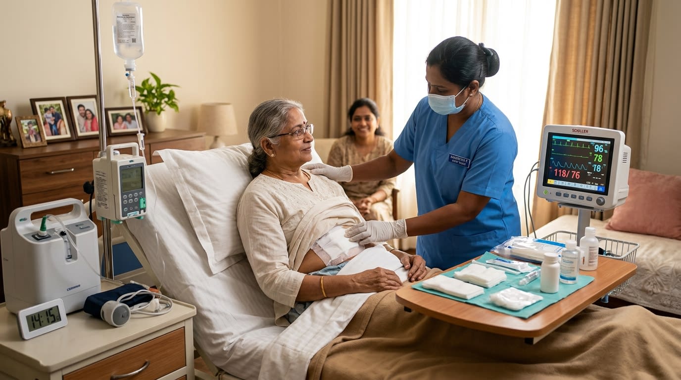 Post-Surgery Recovery at Home: Why Hospital-at-Home Is the Biggest Healthcare Trend in India 2026