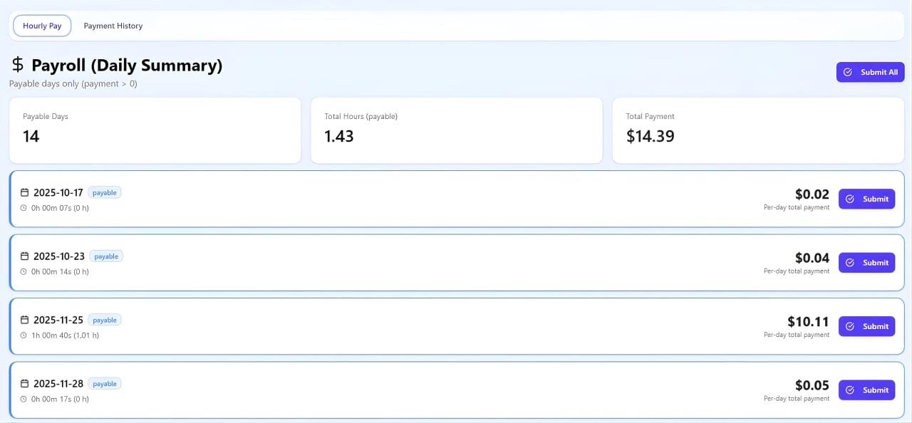 Smart Payment Process Dashboard
