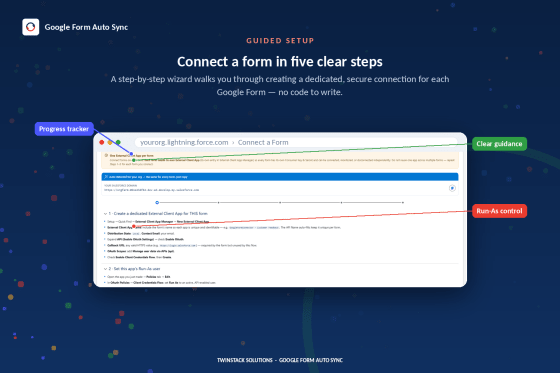 Record created instantly