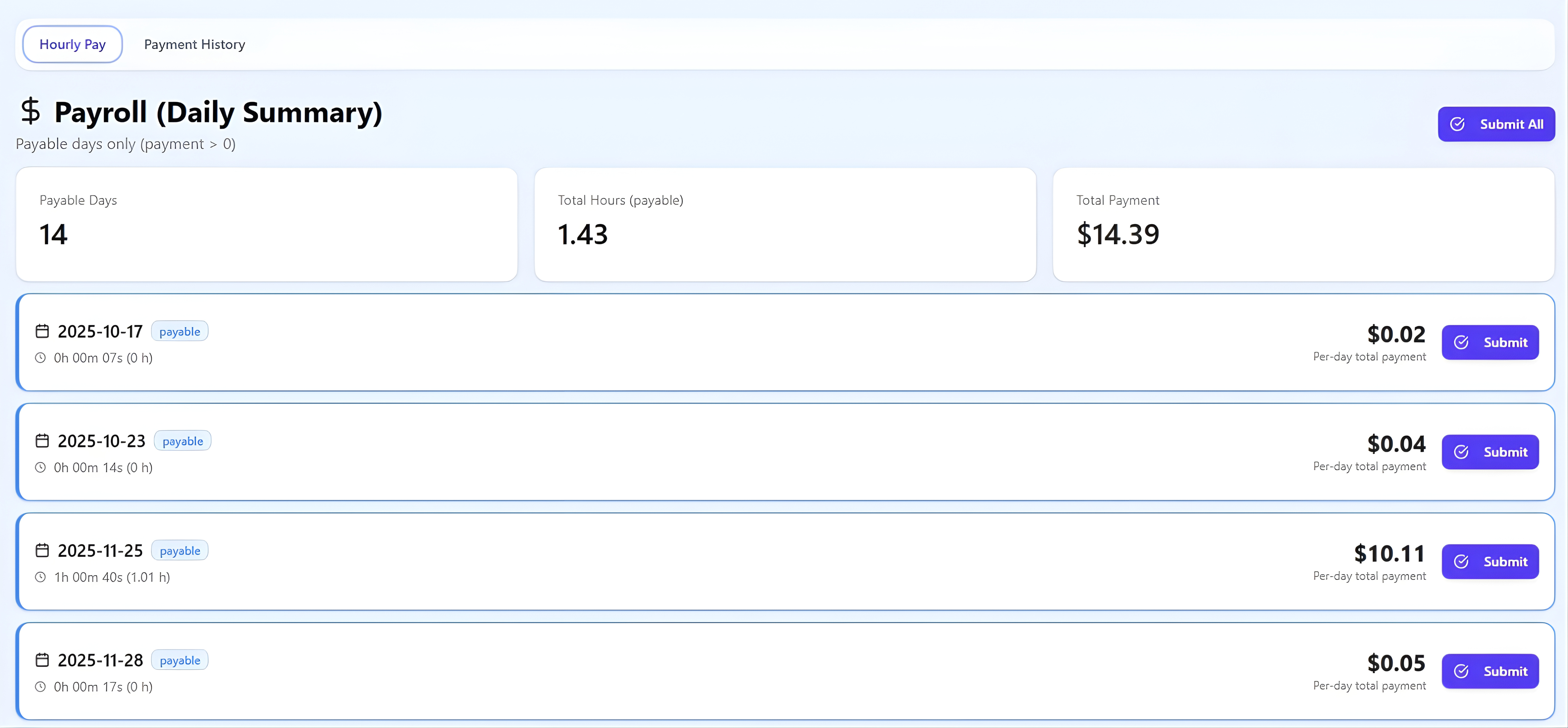 Smart Payment Process Dashboard