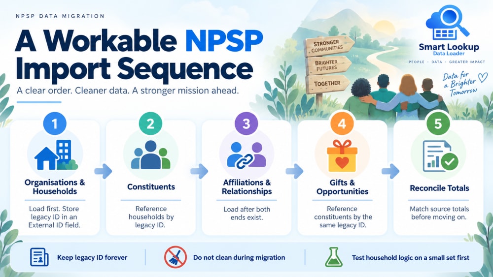 A workable load order for an NPSP migration