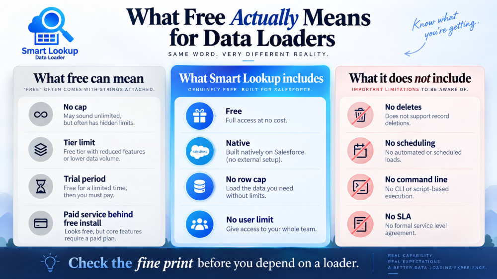 What free can mean, what is included, and what is not