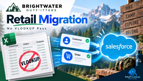 Brightwater Outfitters: Retail Data Migration Without the VLOOKUP Pass