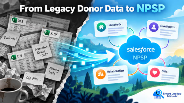 Nonprofit Data Imports Into NPSP