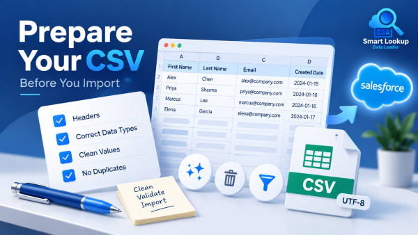 How to Prepare a CSV for Salesforce Import