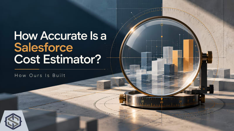 How accurate is a Salesforce cost estimator: a lens over pricing data