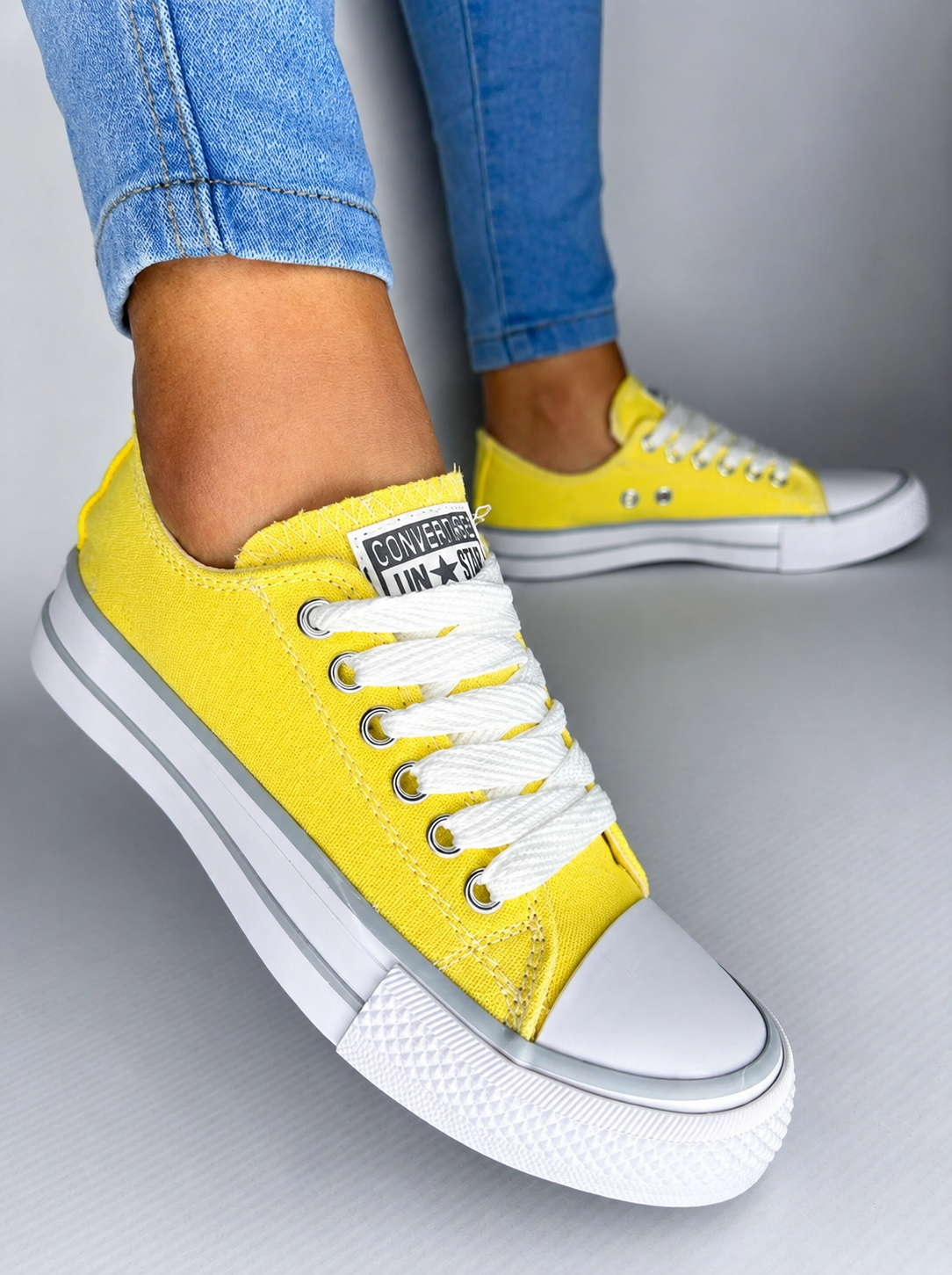 Converse Lona Amarillo