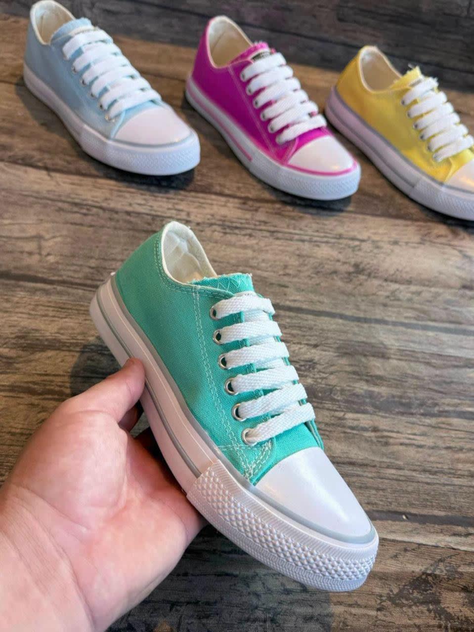 Converse Lona Verde Agua