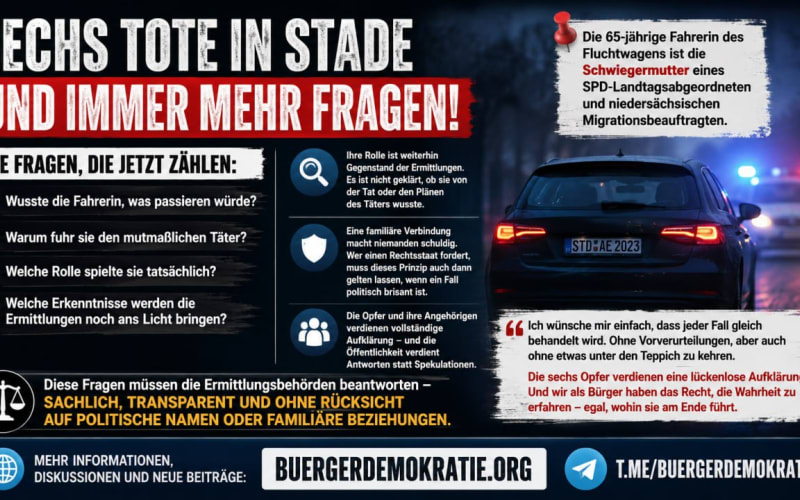 Stade: Transparenz und Rechtsstaat