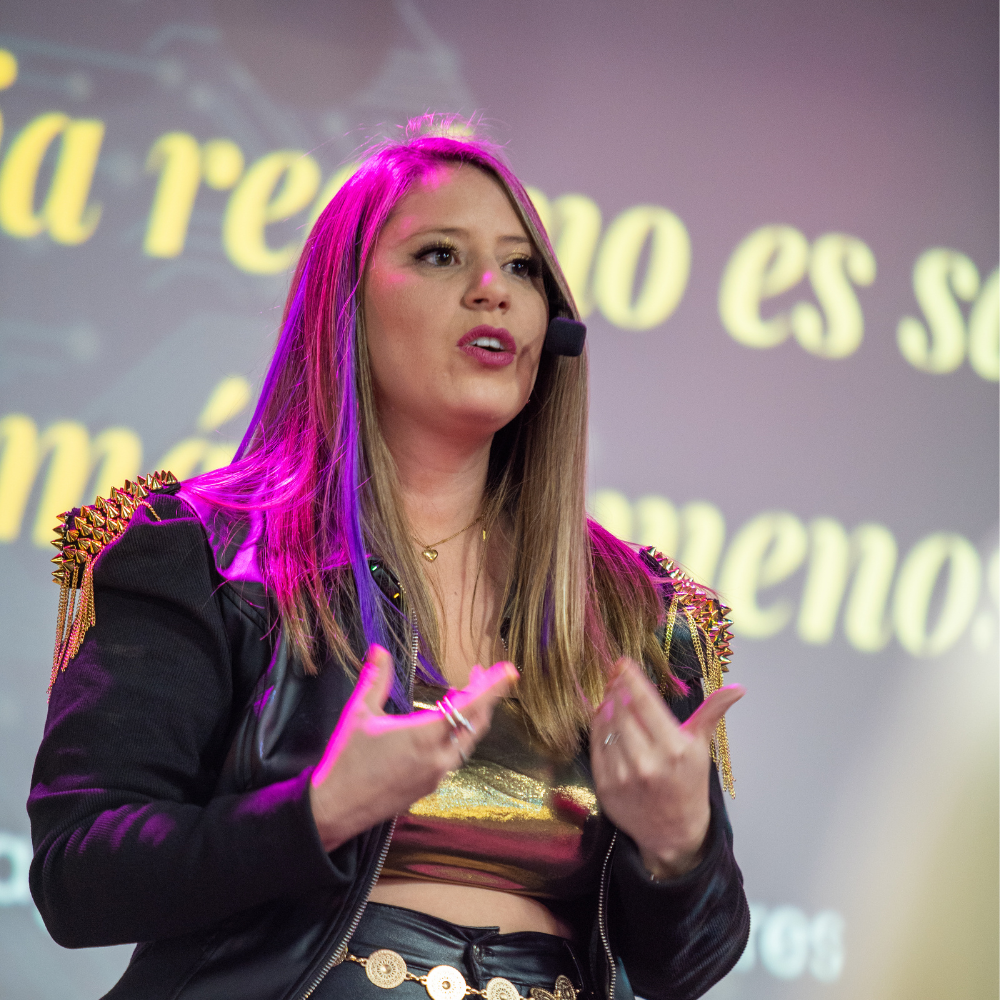 Cami en evento