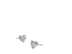 Cœur Lumière Studs on marble surface