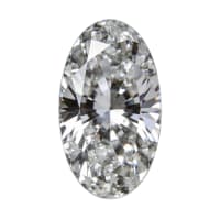Oval cut diamond