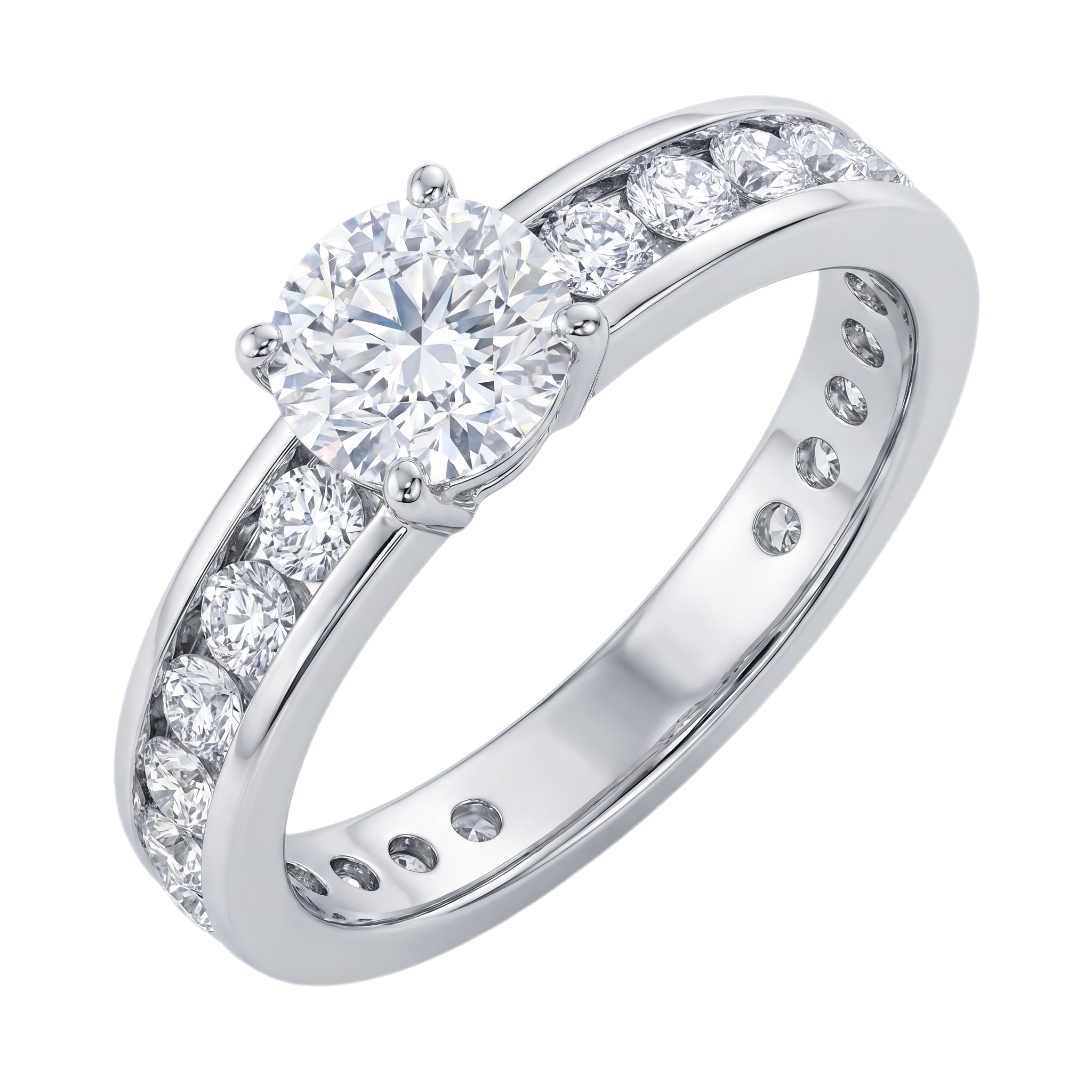 &Eacute;ternit&eacute; Full Pav&eacute; lab-grown diamond ring
