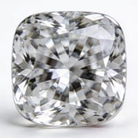 Cushion cut diamond
