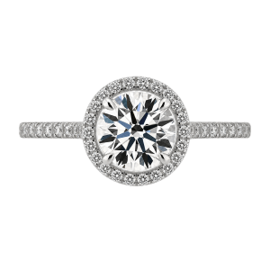 Platinum Halo Round Brilliant