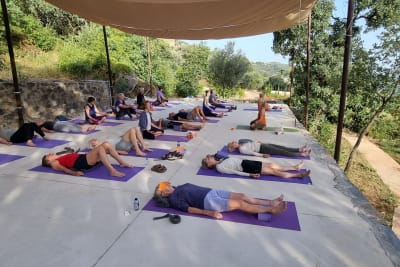 Vinyasa og yin yoga p Kreta