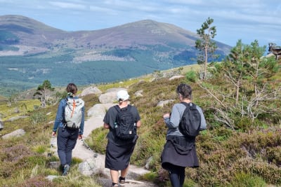 Strikkerejse med vandring i Skotland (Bodil Munch)