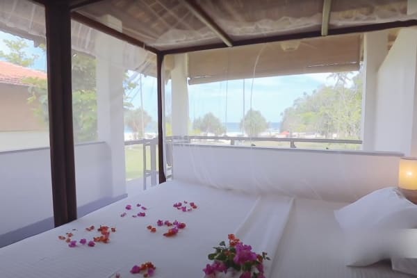 Deluxe vrelse med aircondition og havudsigt